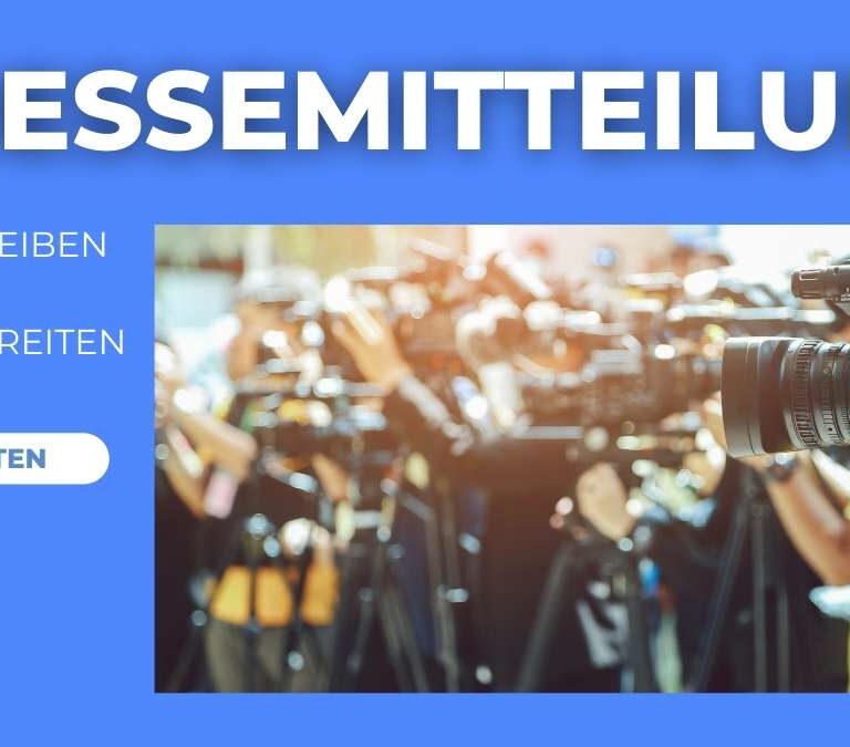 Pressemitteilung veröffentlichen lassen: schreiben & verbreiten