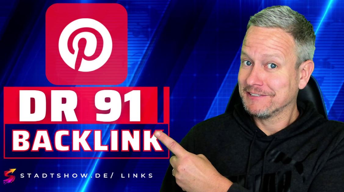 DR91-Backlink kostenlos [DOFollow!] ▶️ Mit diesem Pinterest-Trick!