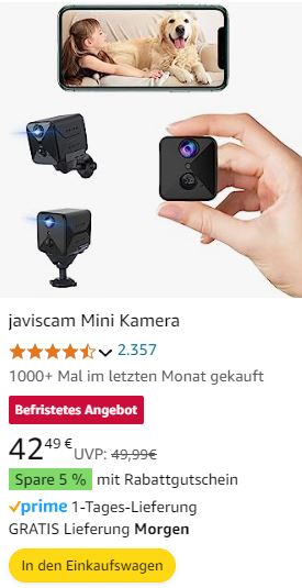 Mini Kamera Test: Die besten Modelle im Vergleich + Tipps & Tricks 6